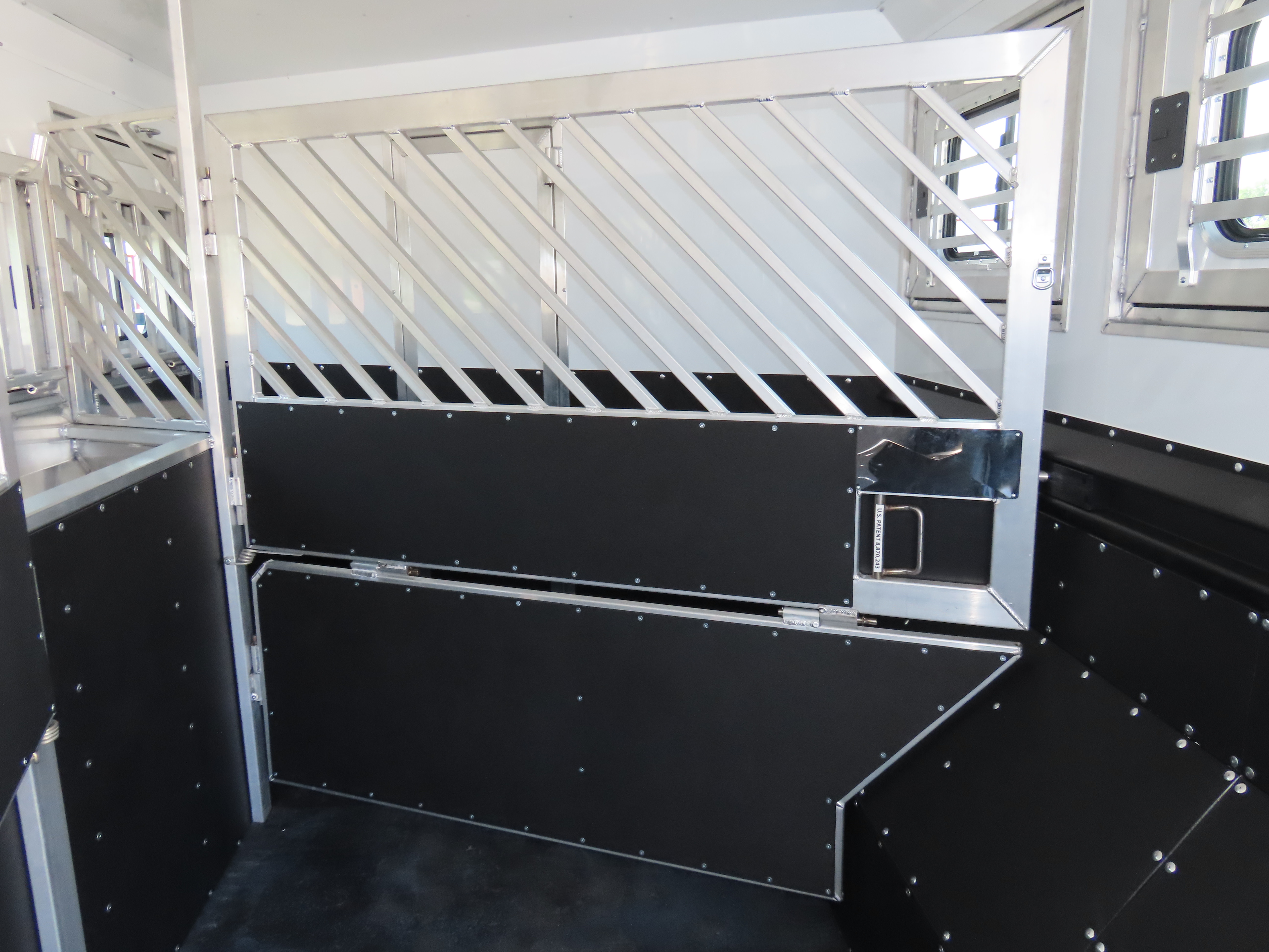 2025 Twister 4 Horse 17' Shortwall Side Load Loft Trailer With Outlaw LQ S540 — photo 11